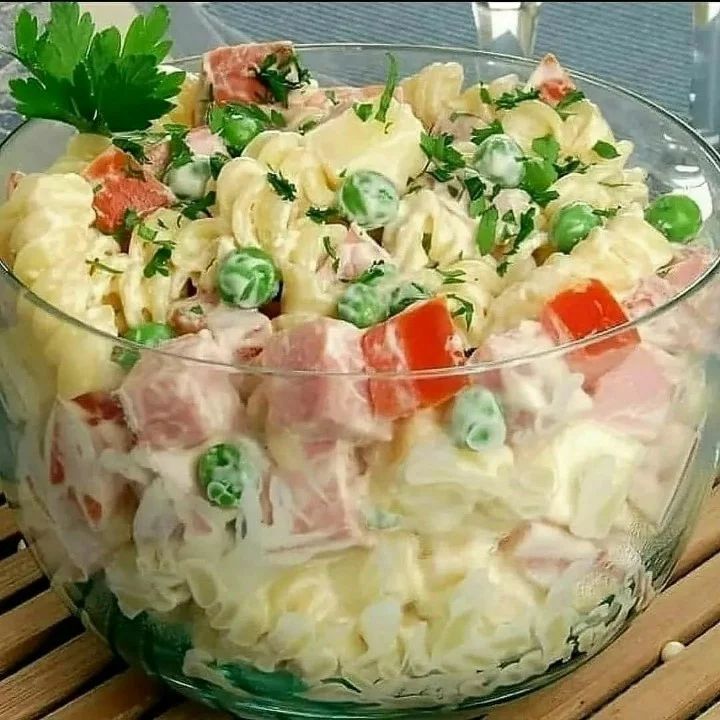 salada de macarrão parafuso como fazer