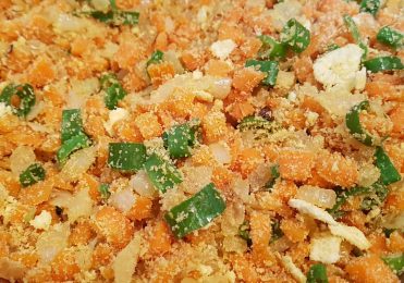 Como fazer farofa de cenoura
