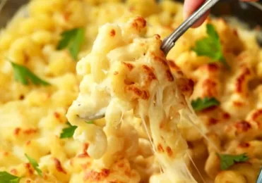 Macarrão com molho de queijo cheddar –  uma combinação deliciosa